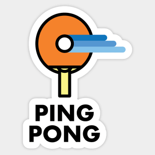 Ping Pong Sticker